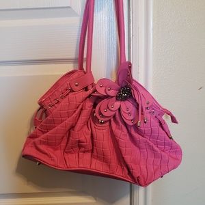 Hot pink purse
